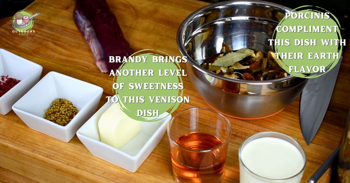 Easy Venison Medallions (with creamy sauce)