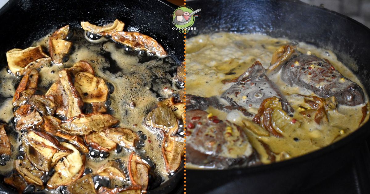 Easy Venison Medallions (with creamy sauce)